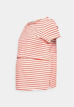 Maternity Long Tee- T-Shirt Basic - Red/Off-White 12 Maternity Long Tee- T-Shirt Basic - Red/Off-White -Anna Field Winkel cae4c16e6a8f489ca17b18a111402533
