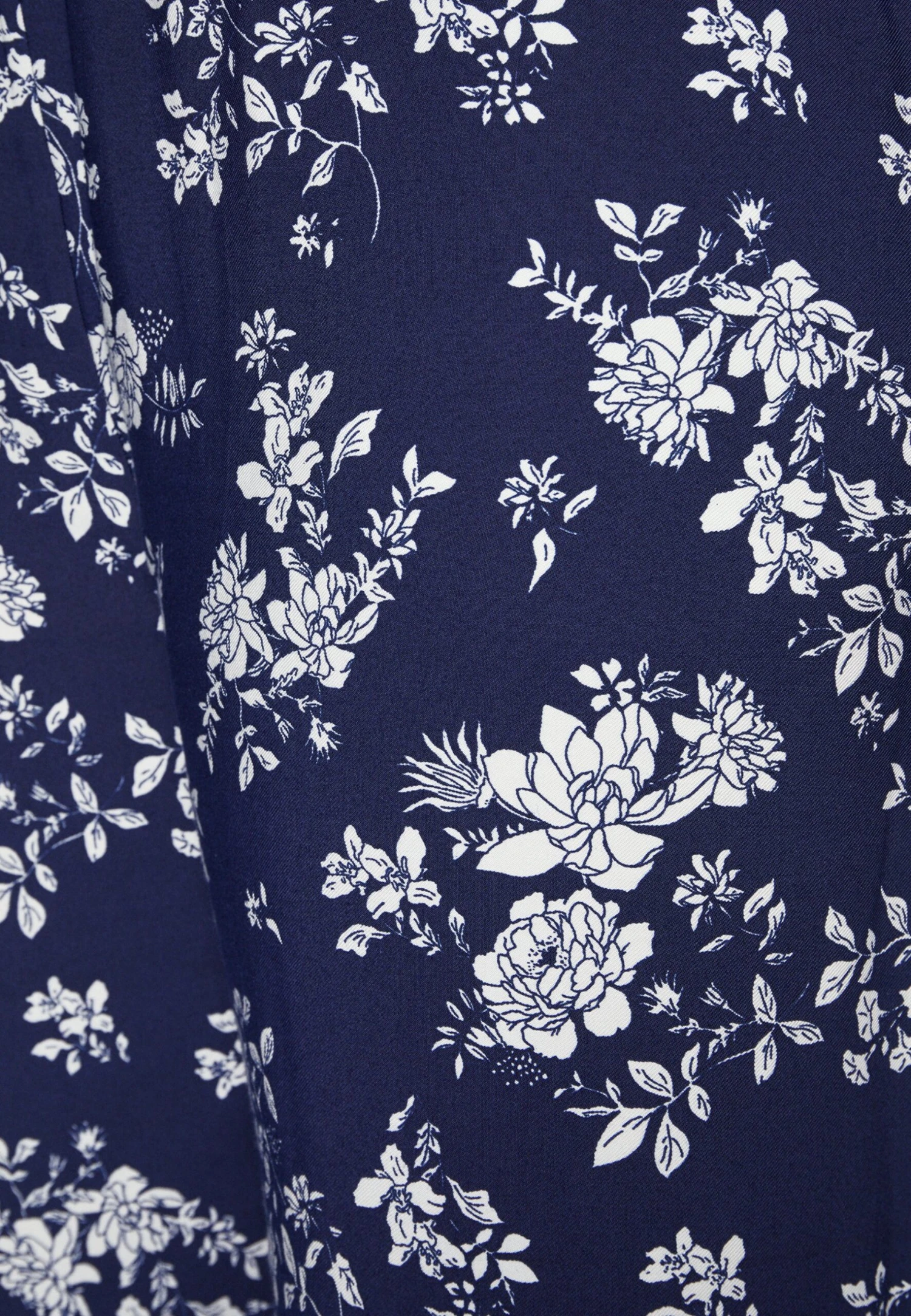 Wide Leg Pant - Broek - Dark Blue/Off-White 5 Wide Leg Pant - Broek - Dark Blue/Off-White - Afbeelding 5