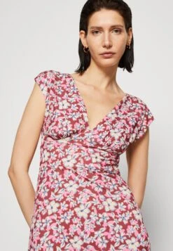 Anna Field Jerseyjurk - Brown/Beige/Pink -Anna Field Winkel cbedaa87fc184eceb629b6fadbc91e63