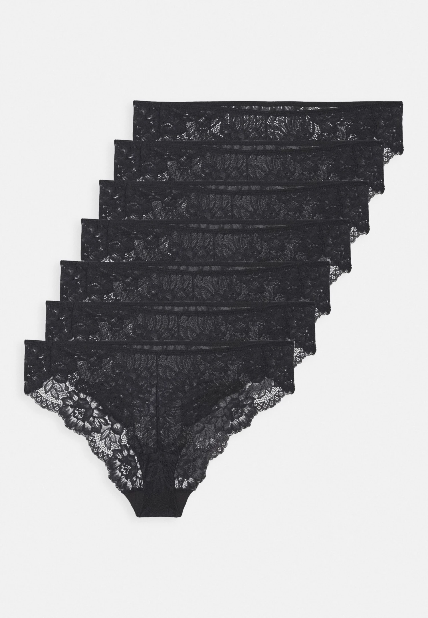 Anna Field 7 Pack Lace Brief - New Variation Of Greer - Micro Panel- Slip - Black 5 Anna Field 7 Pack Lace Brief - New Variation Of Greer - Micro Panel- Slip - Black - Afbeelding 5
