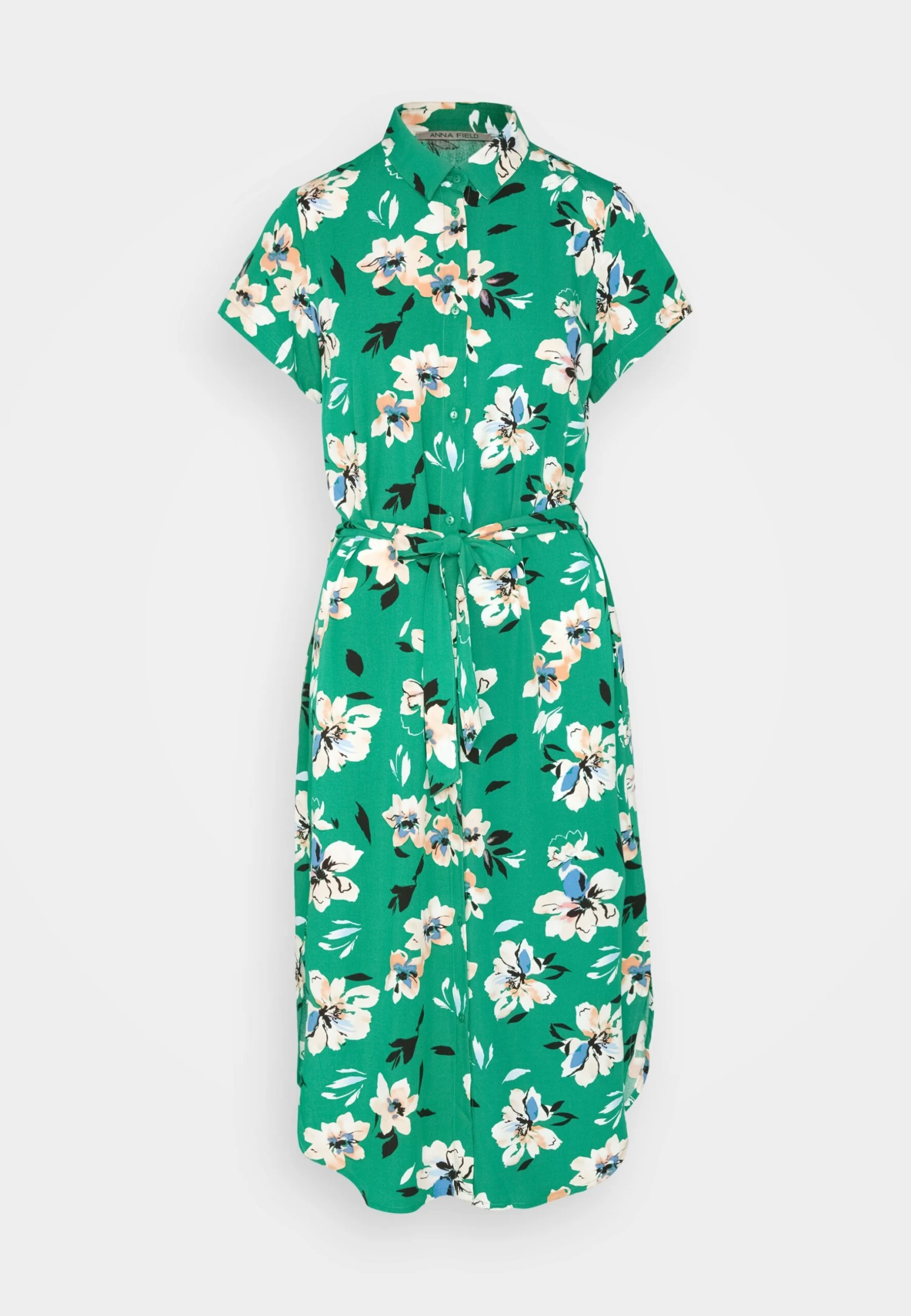 Anna Field Blousejurk - Green/Pink 7 Anna Field Blousejurk - Green/Pink - Afbeelding 7