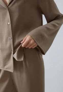 Anna Field HAMMERED SATIN SET - Pyjama - Light Brown -Anna Field Winkel cec7aaf8c9f8405f9bc2943ad025b0a4