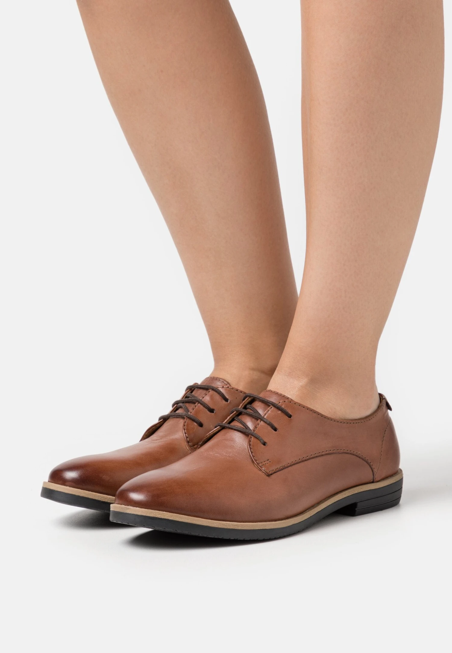 Anna Field Leather - Veterschoenen - Cognac 1 Anna Field Leather - Veterschoenen - Cognac