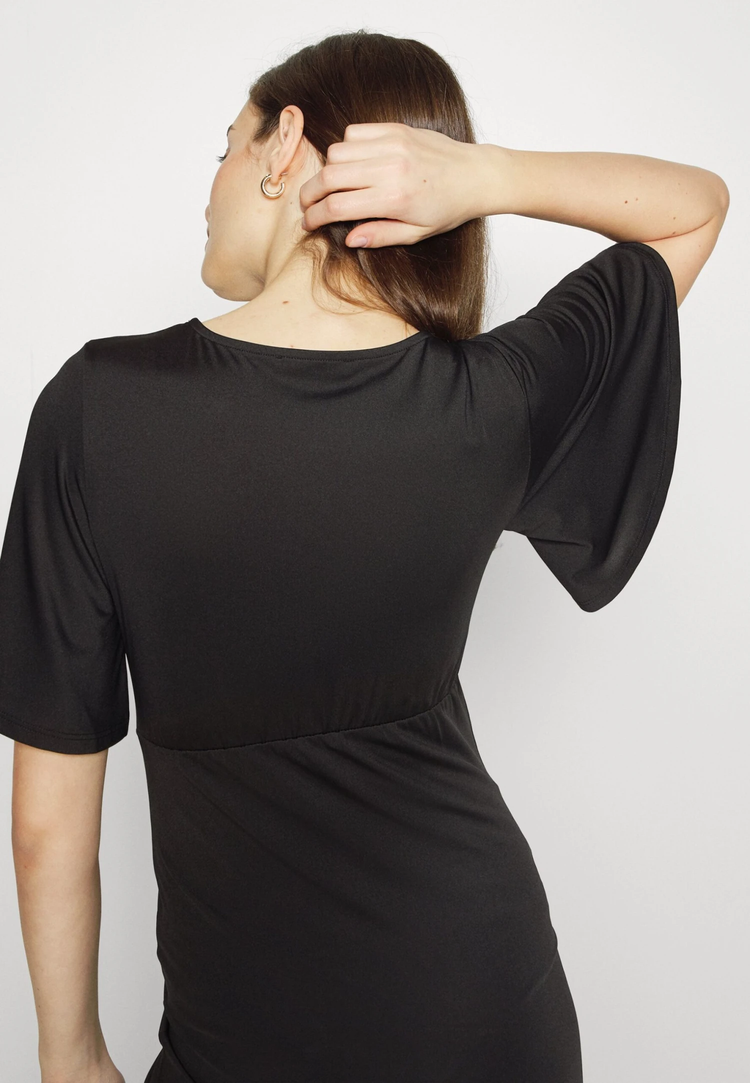 Jerseyjurk - Black 4 Jerseyjurk - Black - Afbeelding 4