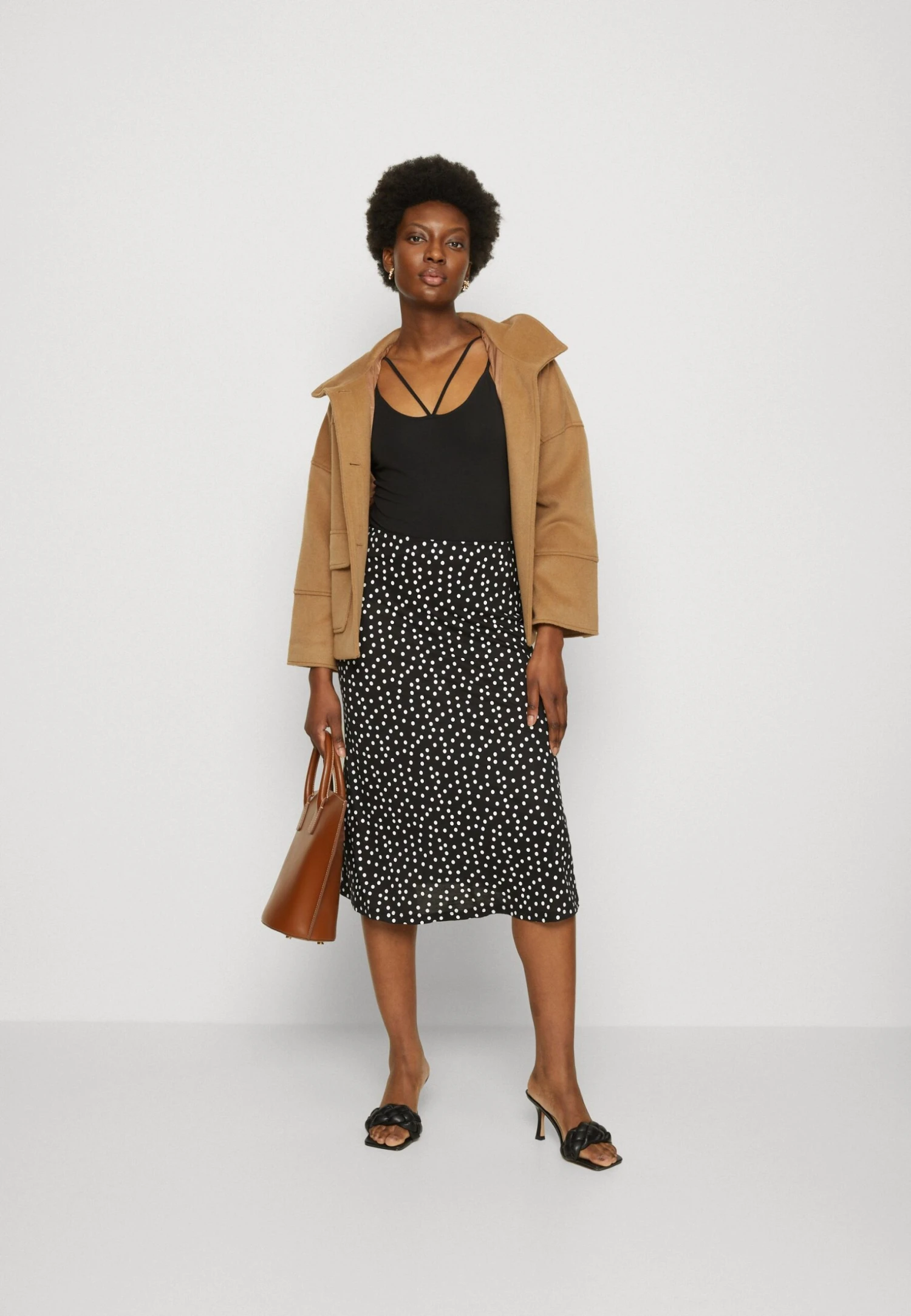 Anna Field A-Lijn Rok - Black 2 Anna Field A-Lijn Rok - Black - Afbeelding 2