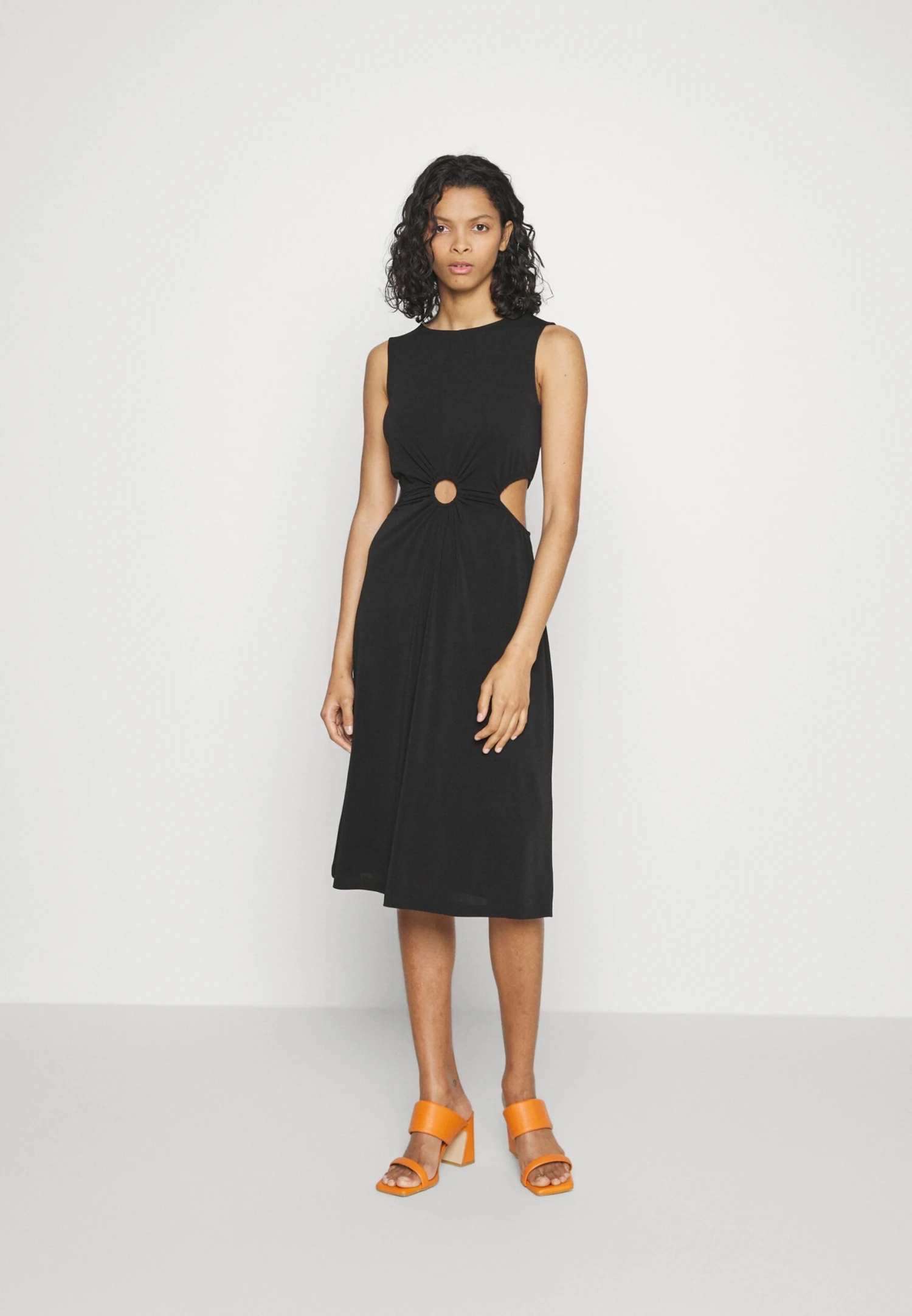Anna Field Sleeveless Midi Dress - Jurk - Black 2 Anna Field Sleeveless Midi Dress - Jurk - Black - Afbeelding 2
