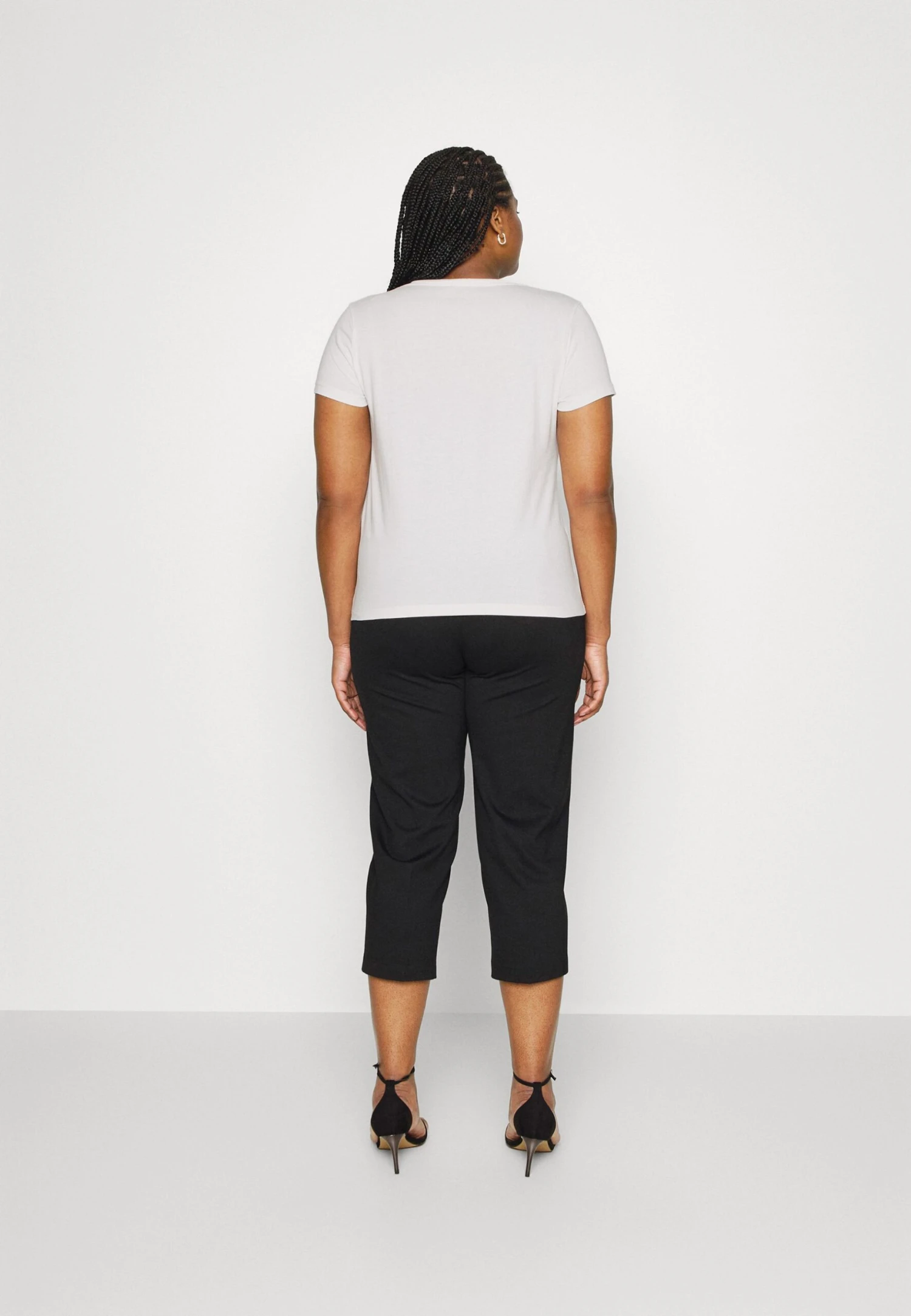 3 Pack - T-Shirt Basic - White/Dark Yellow/Purple 3 3 Pack - T-Shirt Basic - White/Dark Yellow/Purple - Afbeelding 3