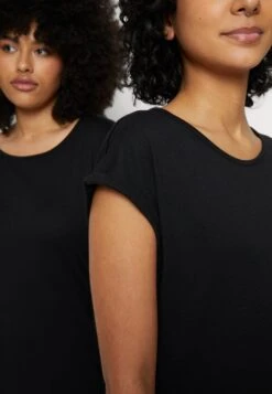 Anna Field 3 Pack - T-Shirt Print - Light Blue/White/Black -Anna Field Winkel d516d1e6109a4b0caea9f97802e9e2d0