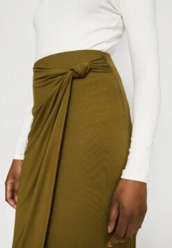 Anna Field Front Knot Midi Skirt - Kokerrok - Khaki 11 Anna Field Front Knot Midi Skirt - Kokerrok - Khaki -Anna Field Winkel d576750e077445fb85b1a7e2454a7d44