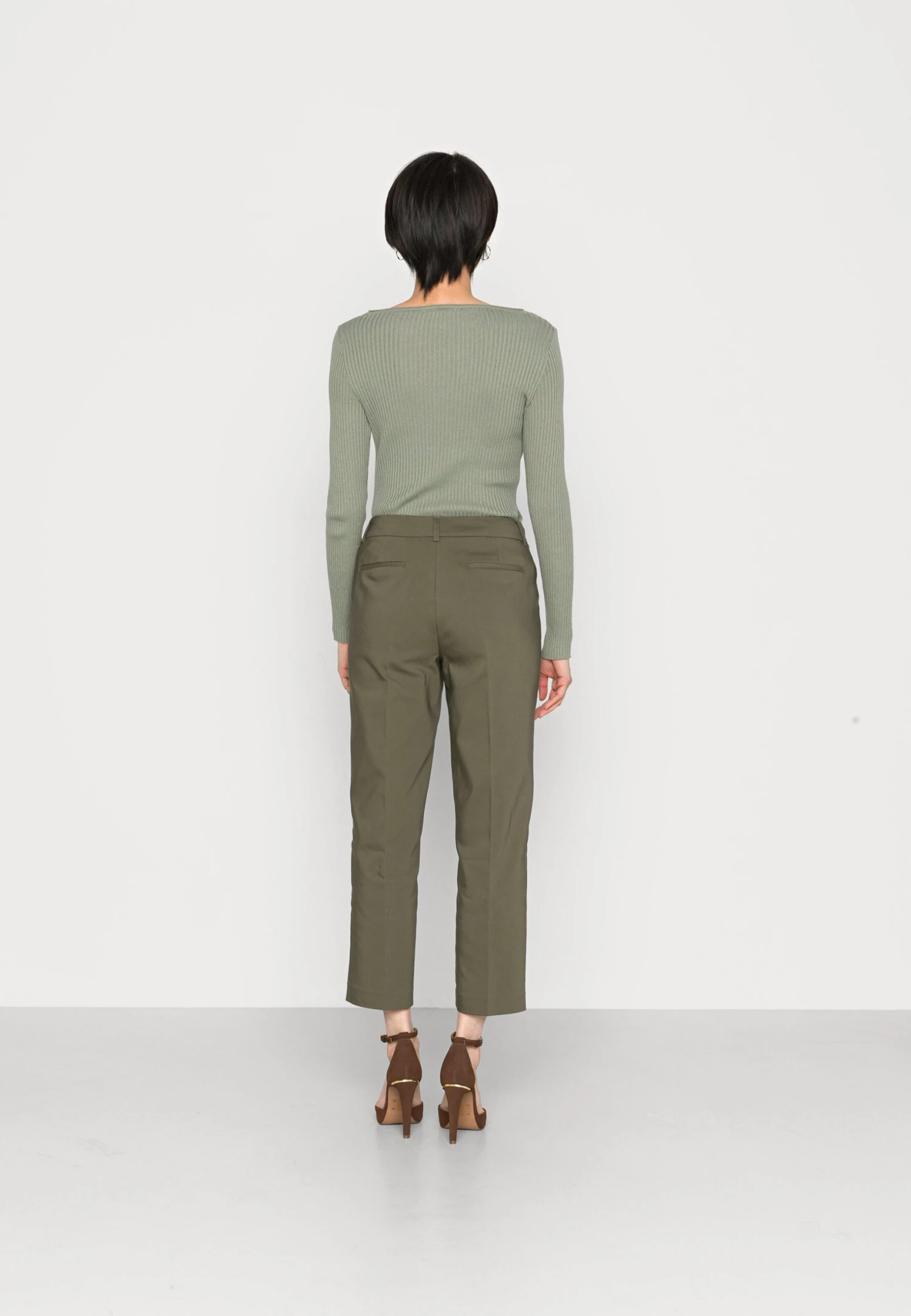 Anna Field Chino - Dark Green 3 Anna Field Chino - Dark Green - Afbeelding 3