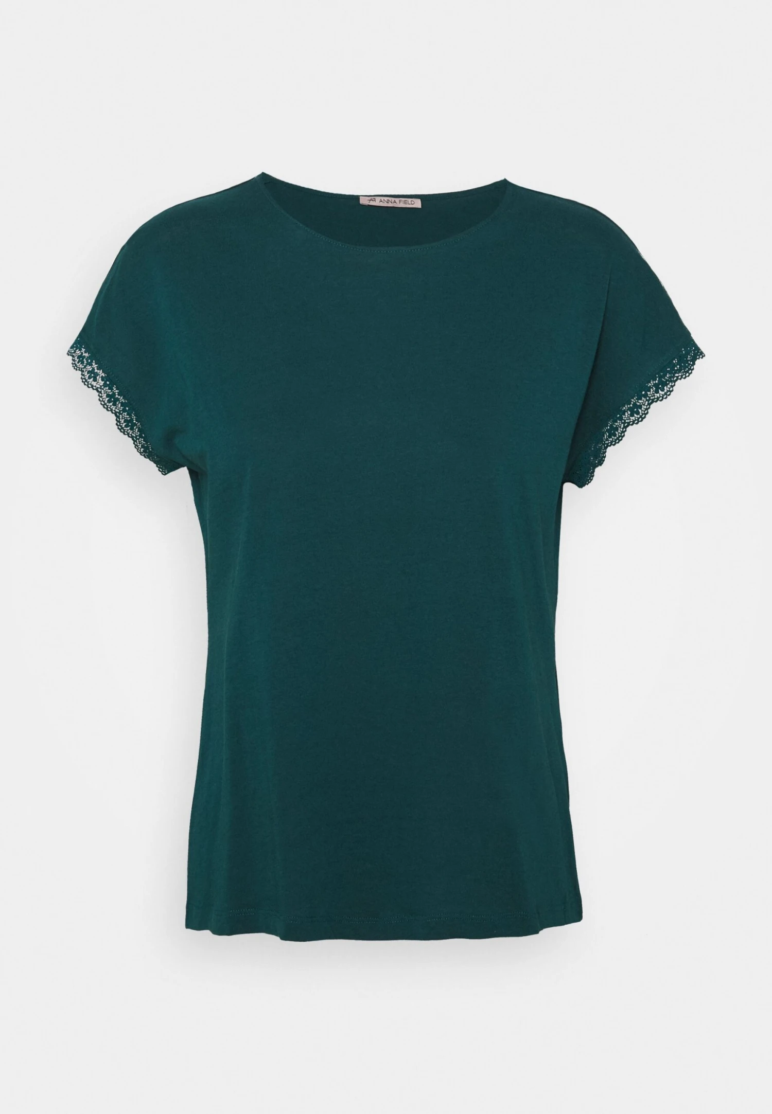 Anna Field T-Shirt Basic - Teal 1 Anna Field T-Shirt Basic - Teal