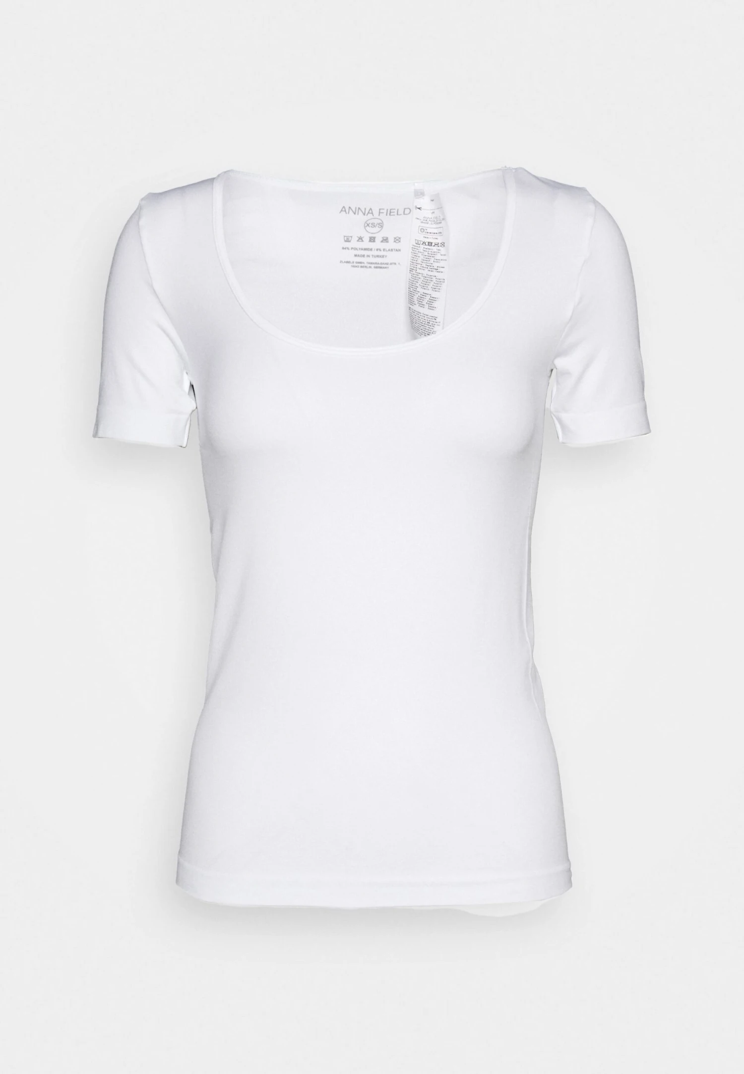 Anna Field T-Shirt Basic - White 7 Anna Field T-Shirt Basic - White - Afbeelding 7