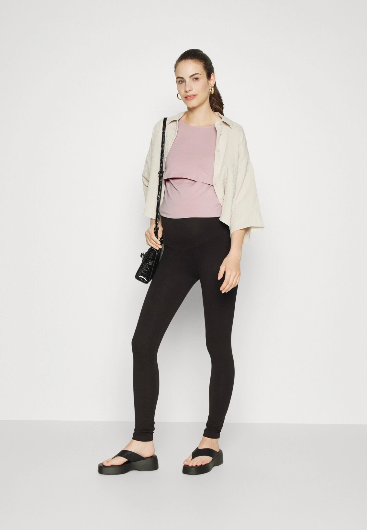 T-Shirt Basic - Light Pink 2 T-Shirt Basic - Light Pink - Afbeelding 2