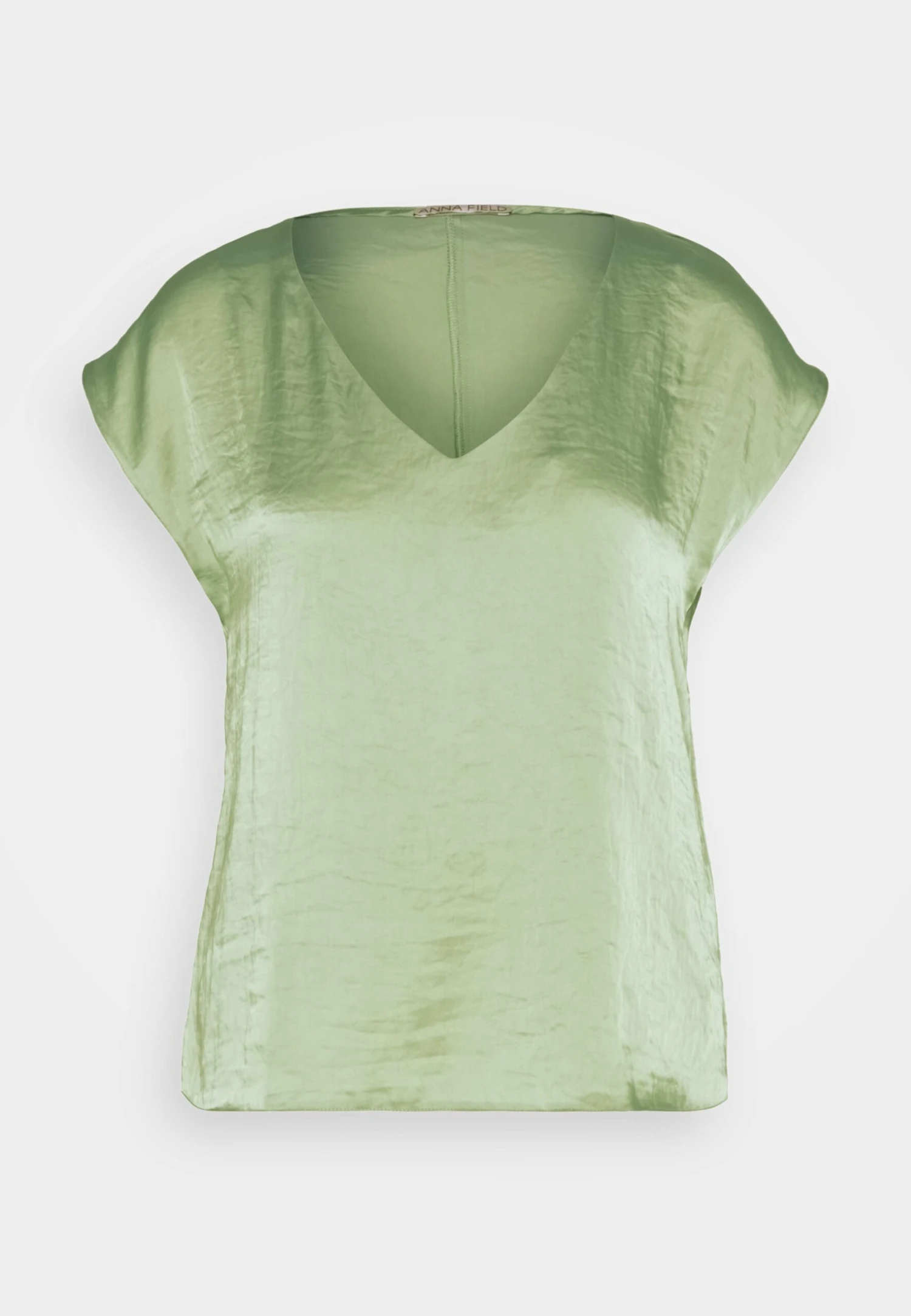 Anna Field T-Shirt Basic - Olive 5 Anna Field T-Shirt Basic - Olive - Afbeelding 5