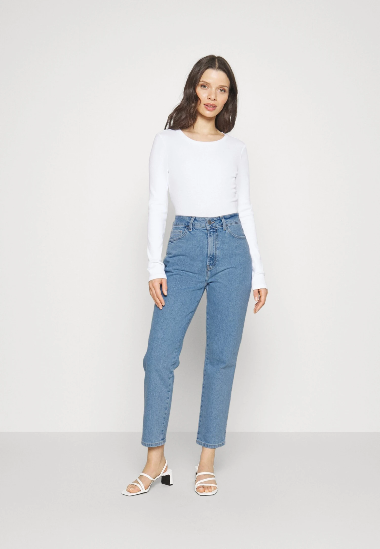 Slim Fit Jeans - Light Blue Denim 2 Slim Fit Jeans - Light Blue Denim - Afbeelding 2