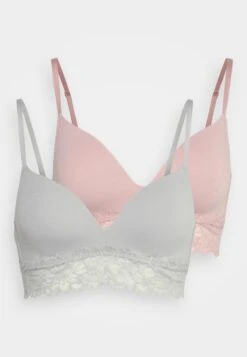 Anna Field 2 Pack - Triangel Bh - Grey/Pink -Anna Field Winkel e19180bb0c494e8f868572da68b7f122