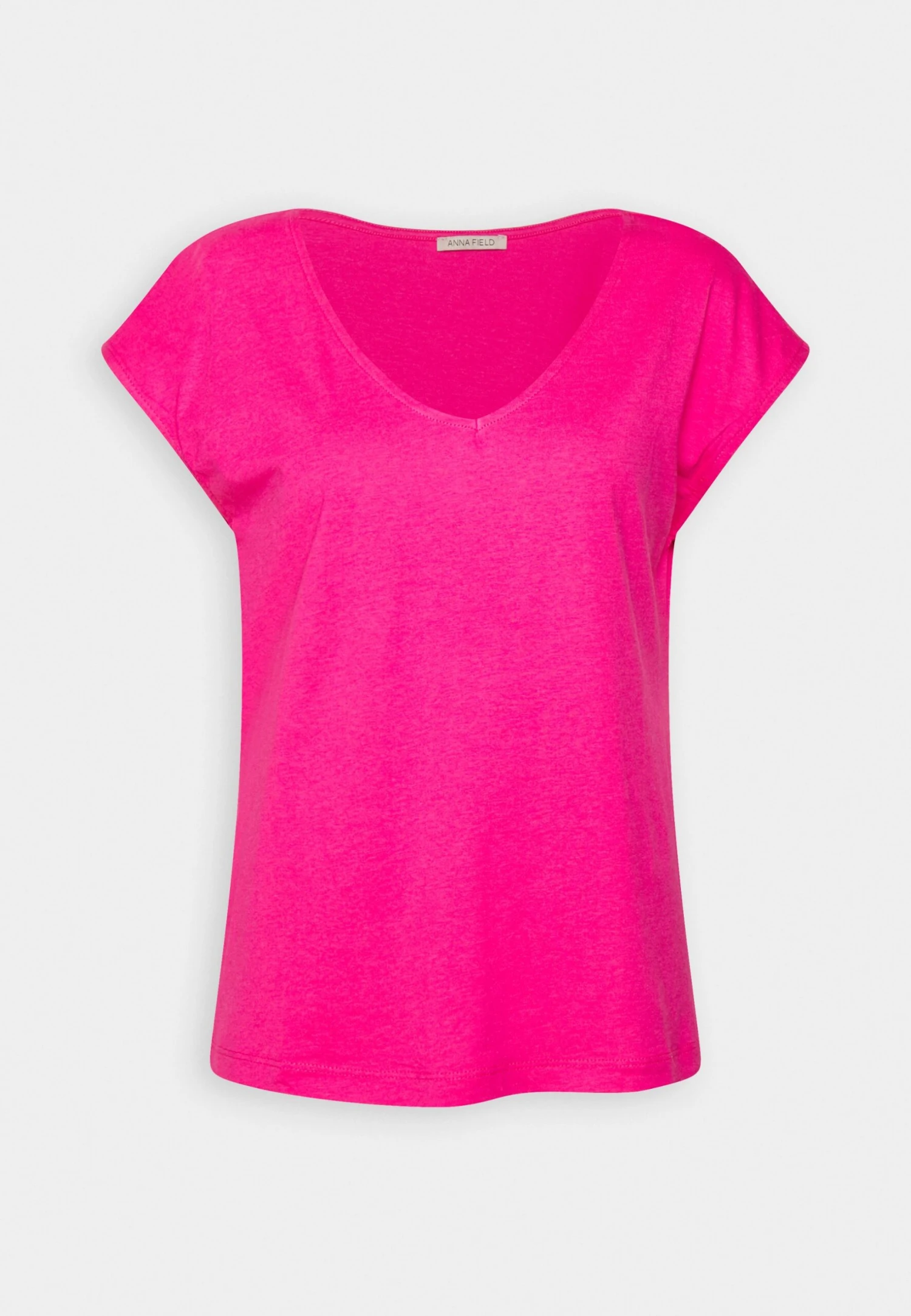 Anna Field T-Shirt Basic - Pink 4 Anna Field T-Shirt Basic - Pink - Afbeelding 4