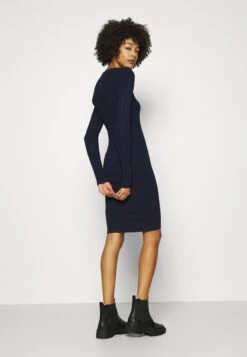 Anna Field Crew Ausschnitt Ripp Top Bodycon Mini Strickkleid - Etui-Jurk - Dark Blue 9 Anna Field Crew Ausschnitt Ripp Top Bodycon Mini Strickkleid - Etui-Jurk - Dark Blue -Anna Field Winkel e7dfe52813234273b4b0154b82da9016
