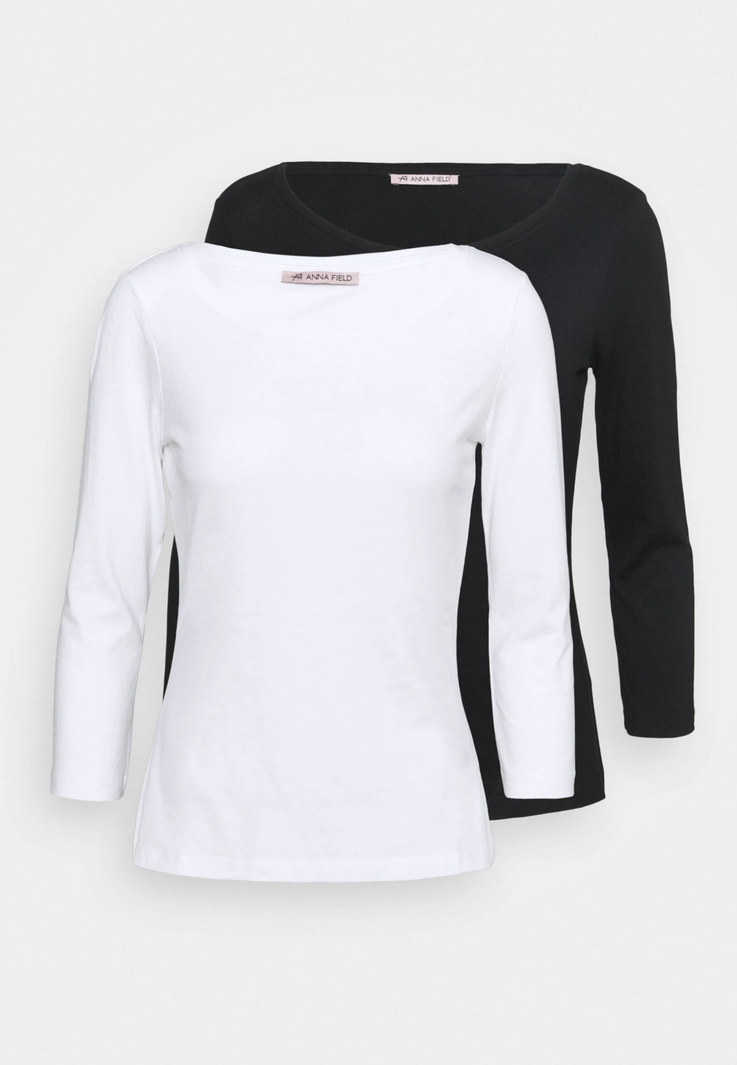 Anna Field 2 Pack - Longsleeve - White/Black 5 Anna Field 2 Pack - Longsleeve - White/Black - Afbeelding 5