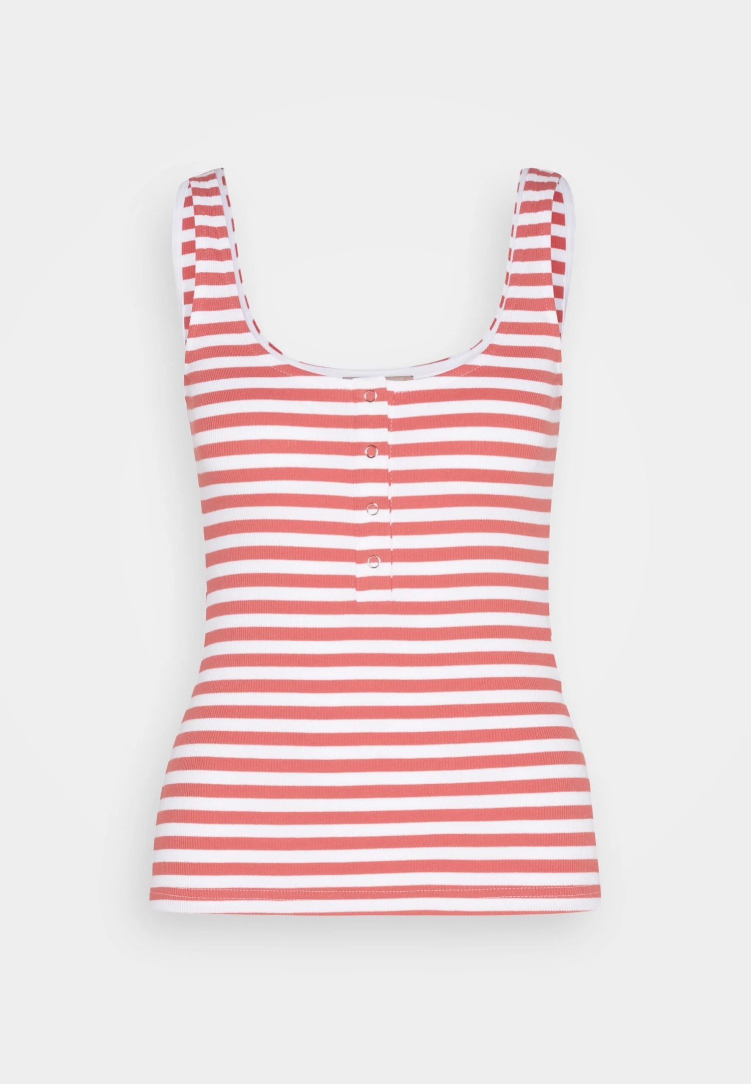 Anna Field Top - White/Red 5 Anna Field Top - White/Red - Afbeelding 5