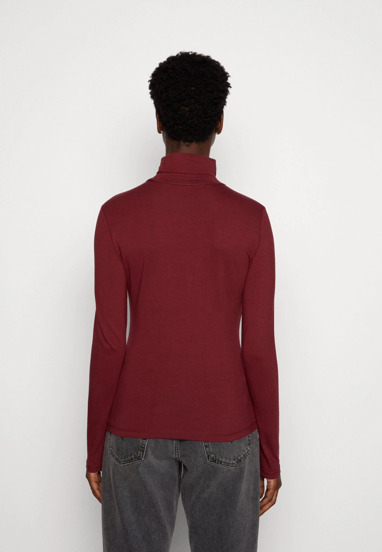 Anna Field Longsleeve - Dark Red 3 Anna Field Longsleeve - Dark Red - Afbeelding 3