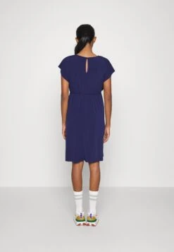 Fit And Flare Flowy Dropped Shoulder- Jerseyjurk - Dark Blue 8 Fit And Flare Flowy Dropped Shoulder- Jerseyjurk - Dark Blue -Anna Field Winkel ef968090854249deb57e31195de11944