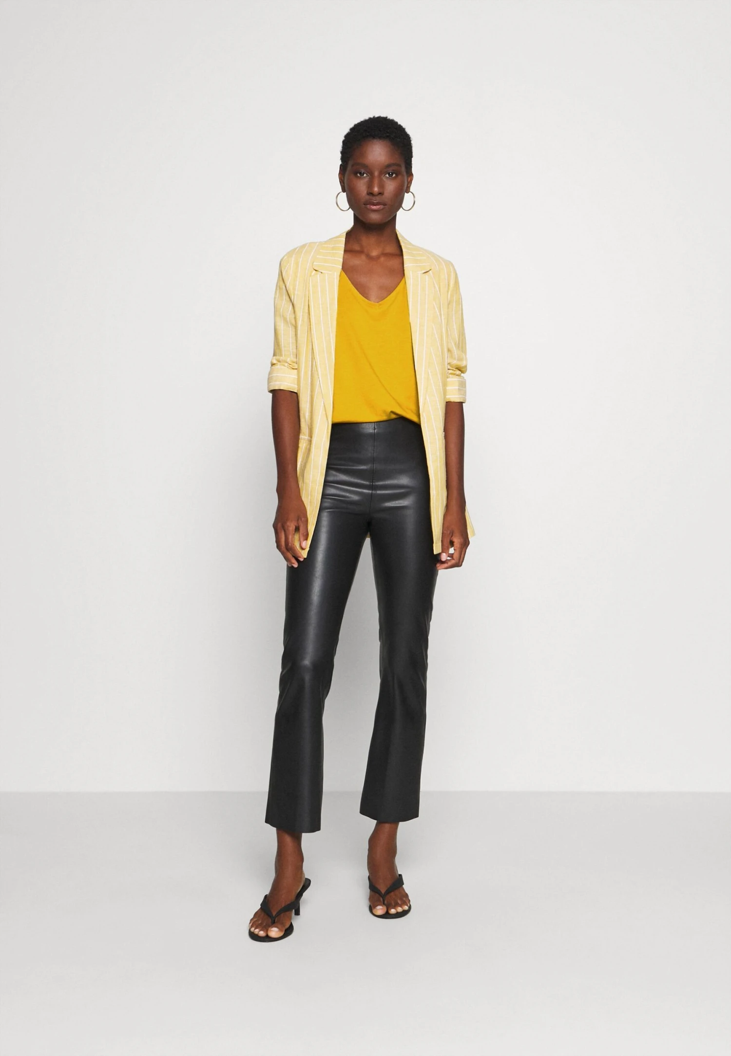 Anna Field T-Shirt Basic - Golden Yellow 2 Anna Field T-Shirt Basic - Golden Yellow - Afbeelding 2