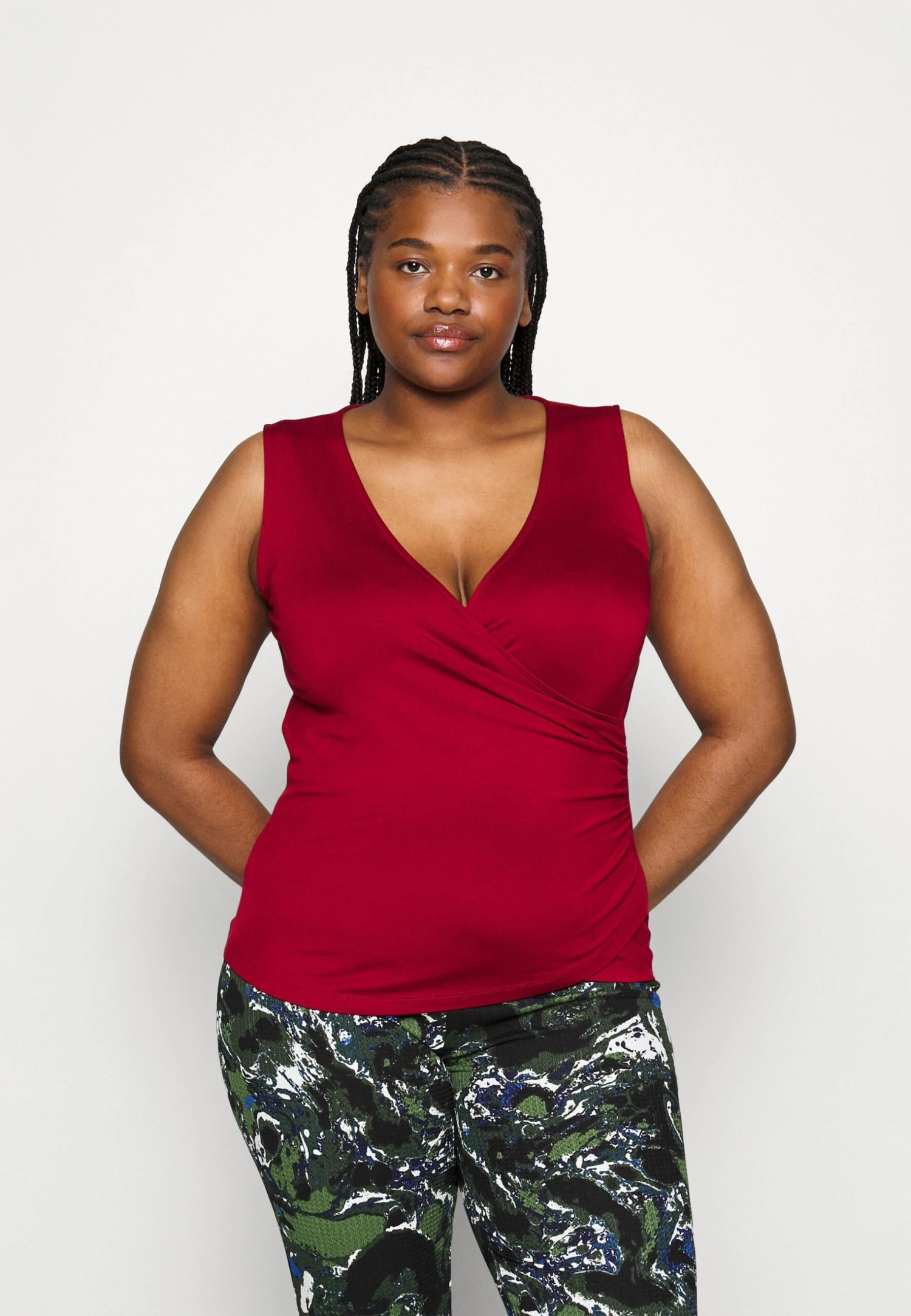 Top - Dark Red 1 Top - Dark Red