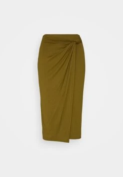 Anna Field Front Knot Midi Skirt - Kokerrok - Khaki 10 Anna Field Front Knot Midi Skirt - Kokerrok - Khaki -Anna Field Winkel f1bd396162034cf88007b332d4b9f049