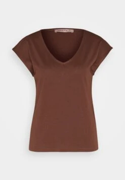 Anna Field T-Shirt Basic - Dark Brown 10 Anna Field T-Shirt Basic - Dark Brown -Anna Field Winkel f3a501a2e06c428d849529e25d7512d9