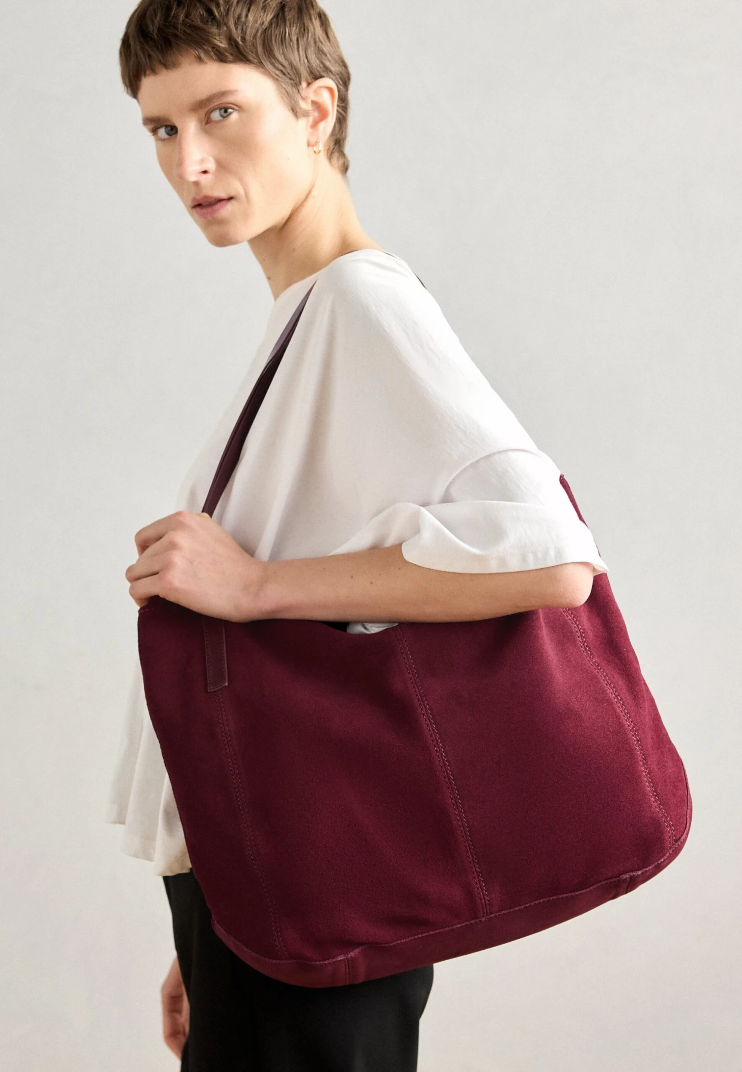 Anna Field LEATHER - Shopper - Chocolate Brown 7 Anna Field LEATHER - Shopper - Chocolate Brown - Afbeelding 7