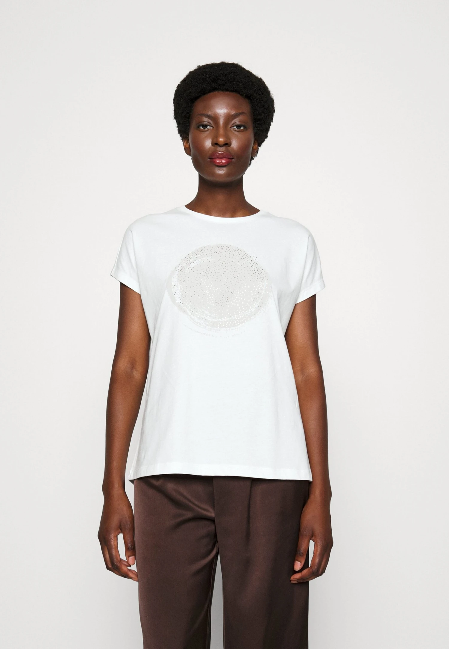 Anna Field T-Shirt Print - White 1 Anna Field T-Shirt Print - White