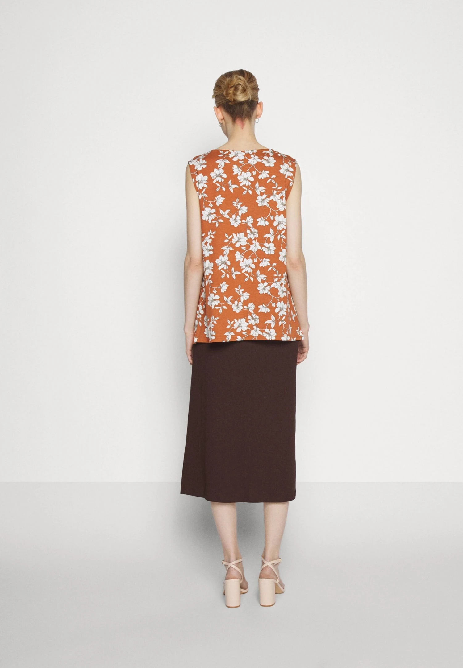 Anna Field A-Lijn Rok - Brown 4 Anna Field A-Lijn Rok - Brown - Afbeelding 4