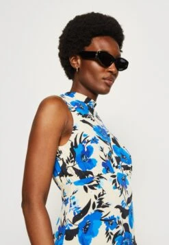 Anna Field Jerseyjurk - Off White/Blue -Anna Field Winkel facb69ff16b640f5b945e272a3529a05