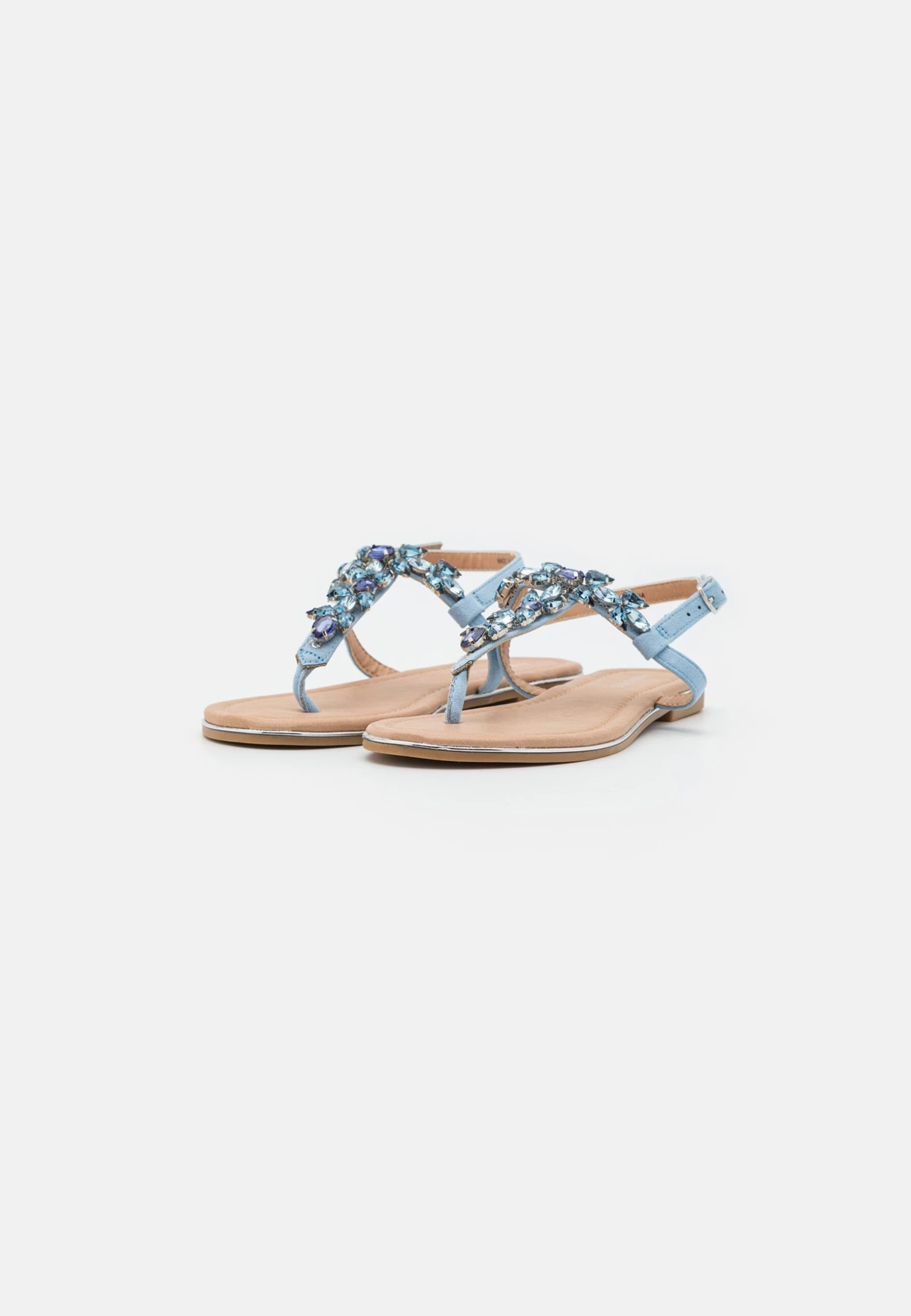 Anna Field Teensandalen - Light Blue 3 Anna Field Teensandalen - Light Blue - Afbeelding 3