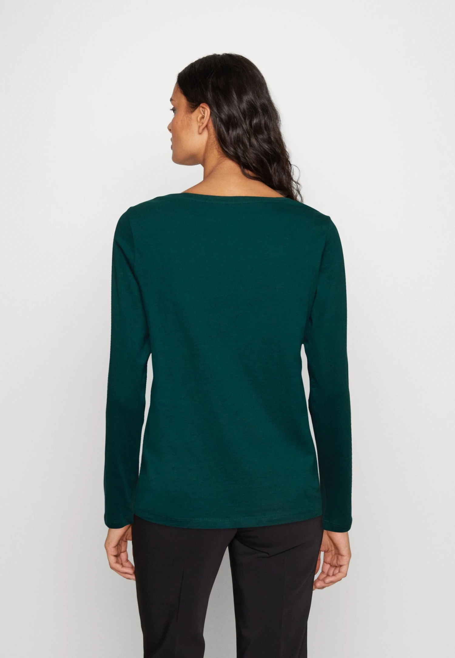 Anna Field Longsleeve - Dark Green 3 Anna Field Longsleeve - Dark Green - Afbeelding 3