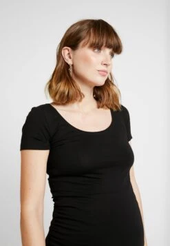 2 Pack - T-Shirt Basic - Dark Gray/Black 12 2 Pack - T-Shirt Basic - Dark Gray/Black -Anna Field Winkel fd84b13dce5a4b8e90979573bd4821fa