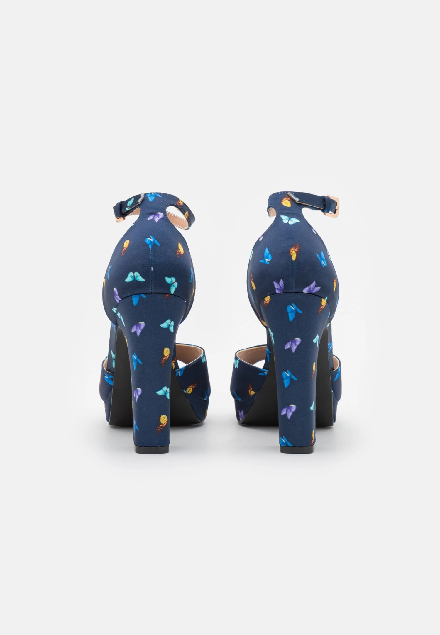 Anna Field Sandalen Met Plateauzool - Dark Blue 4 Anna Field Sandalen Met Plateauzool - Dark Blue - Afbeelding 4